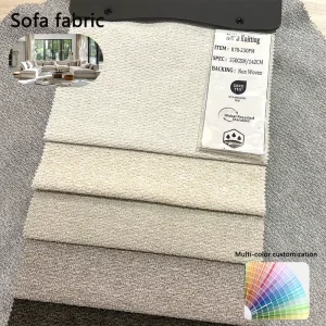 Linen Sofa Fabric for Upholstery Applications Perfect for Fabric Sofa Sets and Stylish Living Room Furniture Fabric
