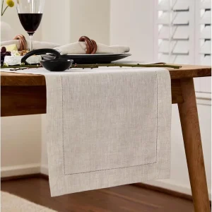 Linen Table Runner Solid Color French Style Table Runner for Wedding Dining Table & Home Decor OEM