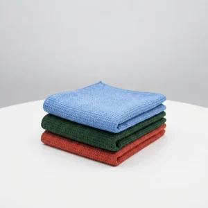 Lint Free High Absorbent Multi Purpose Household Cleaning Rag Bulk Dish Drying Kitchen Microfiber Waffle Weave Towel