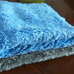 Lint free Cleaning Towel Rags Water Absorbent Thick Multi purpose Car Wiping Towel with Customized Logo
