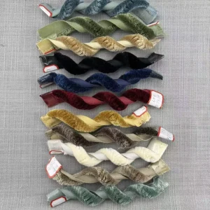 Lip Cord With Tassel Thickness Multi colo Decorative Accessories Rolling for Sofa Pillow Cover