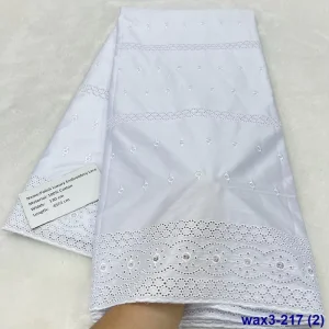 Lisami Trend Light Polish Antiku Men Lace Fabric Flower Voile African Men swiss Cotton Fabric