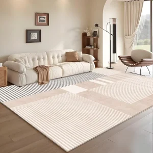 Living Room Machine Made Abstract Pattern Eco Friendly Modern Floor Rugs and Door Mats