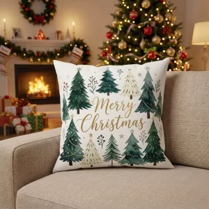 Living Room Sofa Decor Pillows Custom Christmas Cushion Covers Decoration Christmas Pillow for Sofa