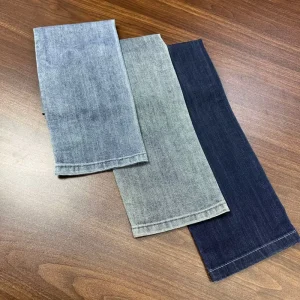 Lizhi XH6002W Twill Woven Denim Fabric Strength Stretch Soft Breathable Raw Material for Boys Brand Garments