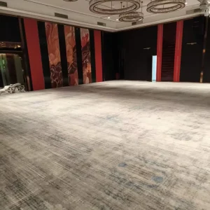Local Contractor Bulk Supply Nylon Lobby Carpet Fireproof Custom Pictures Free Swatch Hotel Lobby Full Paving Carpet