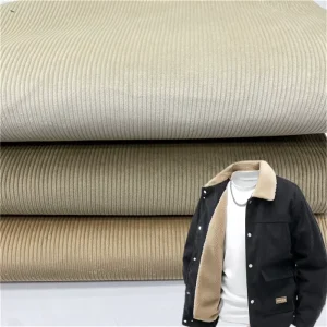 Long Lasting Eco Friendly Lightweight Woven Cotton Flannel Corduroy Fabric Printed Water Resistant for Sofa Shirt Toy Use