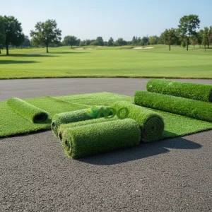 Long Useful Life Outdoor Leisure Landscape Grass Carpet Artificial Grass Custom Fake Artificial Grass Synthetic Turf Lawn