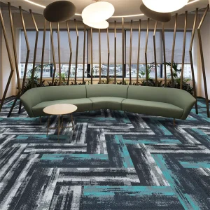 Loop Pile Soundproof PE Backing with High Quality Luxury Tufted Nylon Polypropylene Carpet Tile for Office Bedroom Banquet Hall