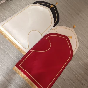 Love Muslim Prayer Mat Anti Slip Polyester Modern Couple Gift for Muslims Home and Mosque Use Rugs and Sets