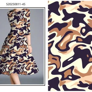 Low MOQ 100% Rayon Viscose Digital Print Fabric Pipa Dance Design for Women Wear