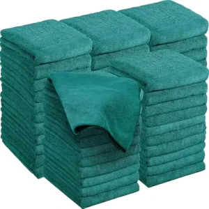 Low MOQ Custom Logo Microfiber Car Drying Towel Super Absorbent Lint Free Auto Detailing Cloth