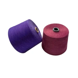 Low Price 100% Polyester 30S 1 Colored Spun Yarn for Socks Knitting