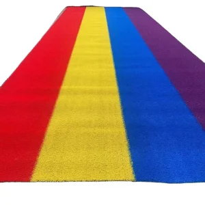 Low Price Colorful Artificial Turf 25mm 20mm 30mm for Outdoor Garden Playground Deck Floor Green Landscape Grass Carpet