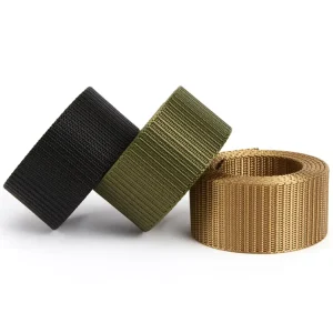 Low Price High Tenacity Thick Woven Imitation Nylon 38mm Webbing Strap Strong for Garment Bag