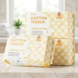 Low Price Skin friendly Fitness High Quality Professional 80pcs 100% Cotton Ultra Soft Cotton Tissue