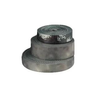 Low Price Webbing Band Size Customization Camouflage Webbing Woodland Camo Webbing