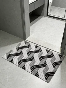 Low Profile Easy Clean Polyester Indoor Doormat Dirt Resistant Anti Mud Entrance Floor Mat Commercial Use Front Door Mats
