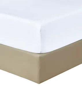 Lucy Fitted Bed Set 100% Cotton With Embroidery Pillowcase Three Piece Fitted Sheet Oeko Tex Extra Depth Fitted Bed Set