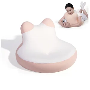 Lumbar Support Cushion Ergonomic Memory Foam Bed Reading Pillow Large Backrest Pillow for All Seasons