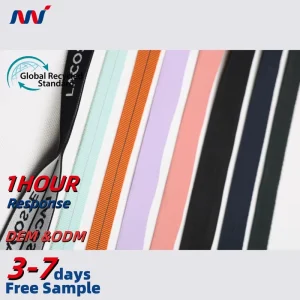 Luxe 10mm Satin Bias Elastic Binding Tape Double Fold Pearl Webbing Strap Band For Wedding Dresses Lace Edging