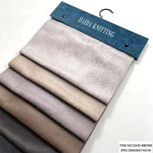 Luxurious Aesthetic 100% Polyester Bronze Embossed Brushed Knit Sofa Fabric Waterproof Home Textile Car Bag Elegant Soft