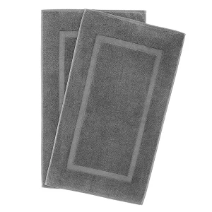 Luxurious Custom Bath Room Floor Mat Towel Solid Color Hotel Bath Mat Cotton