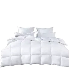 Luxurious Fluffy Duck Down Duvet All Season Down Duvet king Size Lightweight Down Quilt Duvet for Winter