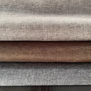Luxurious Printed 100% Polyester Interior Decorative Fabric Linen Fabric Curtain Sofa Furniture Cushion Fabric