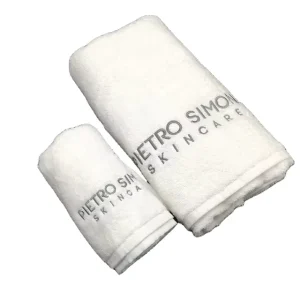 Luxurious Quick Dry Soft White 100% Cotton Hotel Sheets and Bath Towel