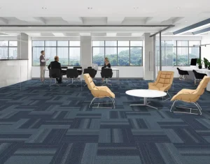 Luxurious Solution Dyed Nylon Carpet Tiles for Modern Offices