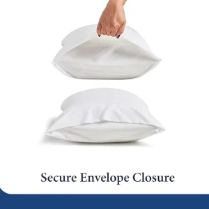 Luxurious Tencel Pillow Covers 2 Pack Ultra Soft Breathable Bedding Pillowcases Various Sizes