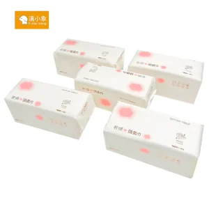 Luxury 1 Ply Cotton Tissues for Cleaning for Home Hotel and Feminine Purposes