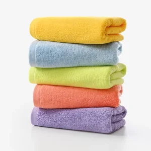 Luxury 100% Cotton Bath Towel Set OEKO TEX Certified Ultra Soft Thick Terry Loop Fabric Absorbent Towels for Luxury 5 Star Hotel