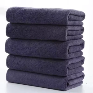 Luxury 100% Cotton Hotel Bath Towel Sheets Custom 70x140cm Solid Color Woven 5 Star Hotel Feeling