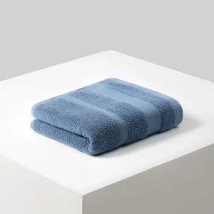 Luxury 100% Cotton Hotel Towel Bath Face Hand Towel Soft Solid Color Woven Eco Friendly Hypoallergenic Quick Dry