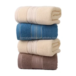 Luxury 100% Cotton Jacquard Towels GSM 500-700 Custom Bath Towel With logo