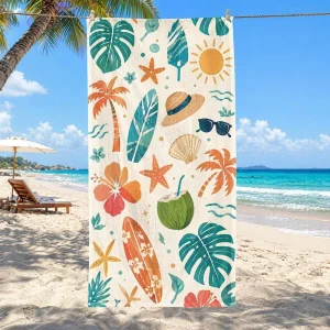 Luxury 100% Cotton Terry Beach Pool Towel Custom Logo Oversized Absorbent Soft Hotel Resort Spa Towel Bulk
