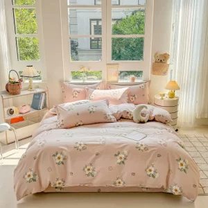 Luxury 100% High Quality Cotton King Size Bedding Set Customized Digital Printed Comforter Duvet Cover Soft Home Use Hotel Use