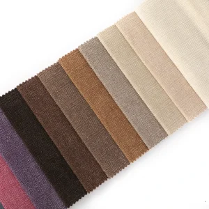 Luxury 100% Polyester Velvet Sofa Fabric Breathable Knitted Plain Style for Comfortable Sofas