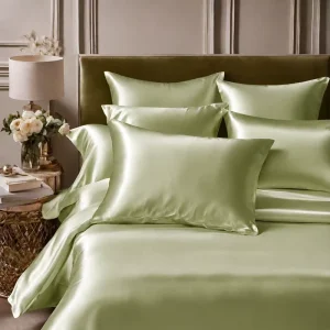 Luxury 100% Pure Mulberry Silk Bedding Sets With Custom Size and Colour for Home Hypoallergenic Anti Bacteria Gift Box