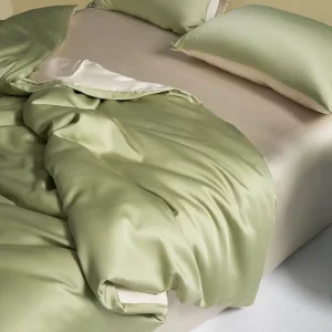 Luxury 100% Viscose Bamboo Bed Sheets 300TC Soft and Silky Natural Cooling Duvet Covers Bedding Set