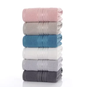 Luxury 3-Piece 100% Cotton Towel Set Bath Towel Hand Towel Washcloth Ultra Soft Highly Absorbent Thick Plush Bathroom Gift Set