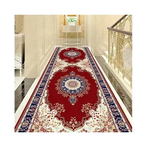 Luxury 3D Printed European Aisle Corridor Carpets Lobby Hallway Villa Long Runner Long Strip Area Rugs