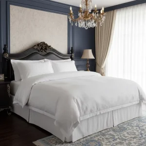 Luxury 4-in-1 Bedding Set Comforter Sheets 100% Cotton 400TC Palace Style Customizable Hotel Bed Linen From China