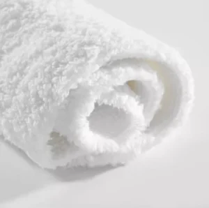 Luxury 5-Star Hotel Solid Color Quick-Dry Woven Cotton Bath Towels Bath Mat for Spa and Travel Use