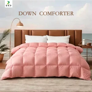 Luxury 90% White Duck Down Comforter Duvet Insert Oversized All Season Lightweight Hotel Quilt Warm Soft OEM Custom