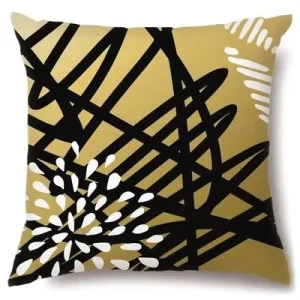 Luxury Abstract Geometric Throw Pillow Cover Soft Velvet Decorative Cushion Case Modern Accent Pillowcase for Bed