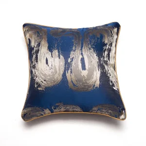 Luxury Abstract Square Sofa Cushion Throw Pillow for Home Decoration