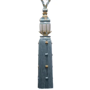 Luxury Accessories Parts Rayon Big Tassel Wall Tiebacks Fringe Holdback for Home Decoration Curtain Window